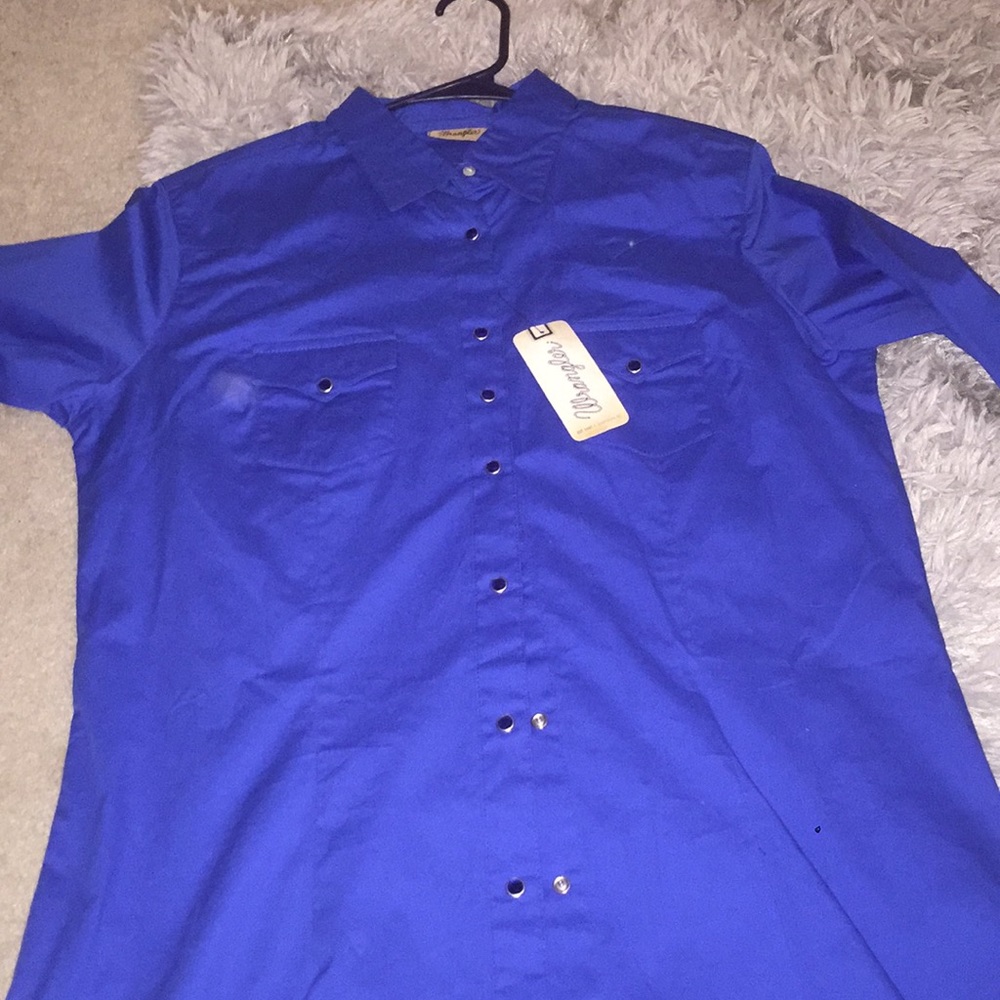 WRANGLER pearlsnap NWT